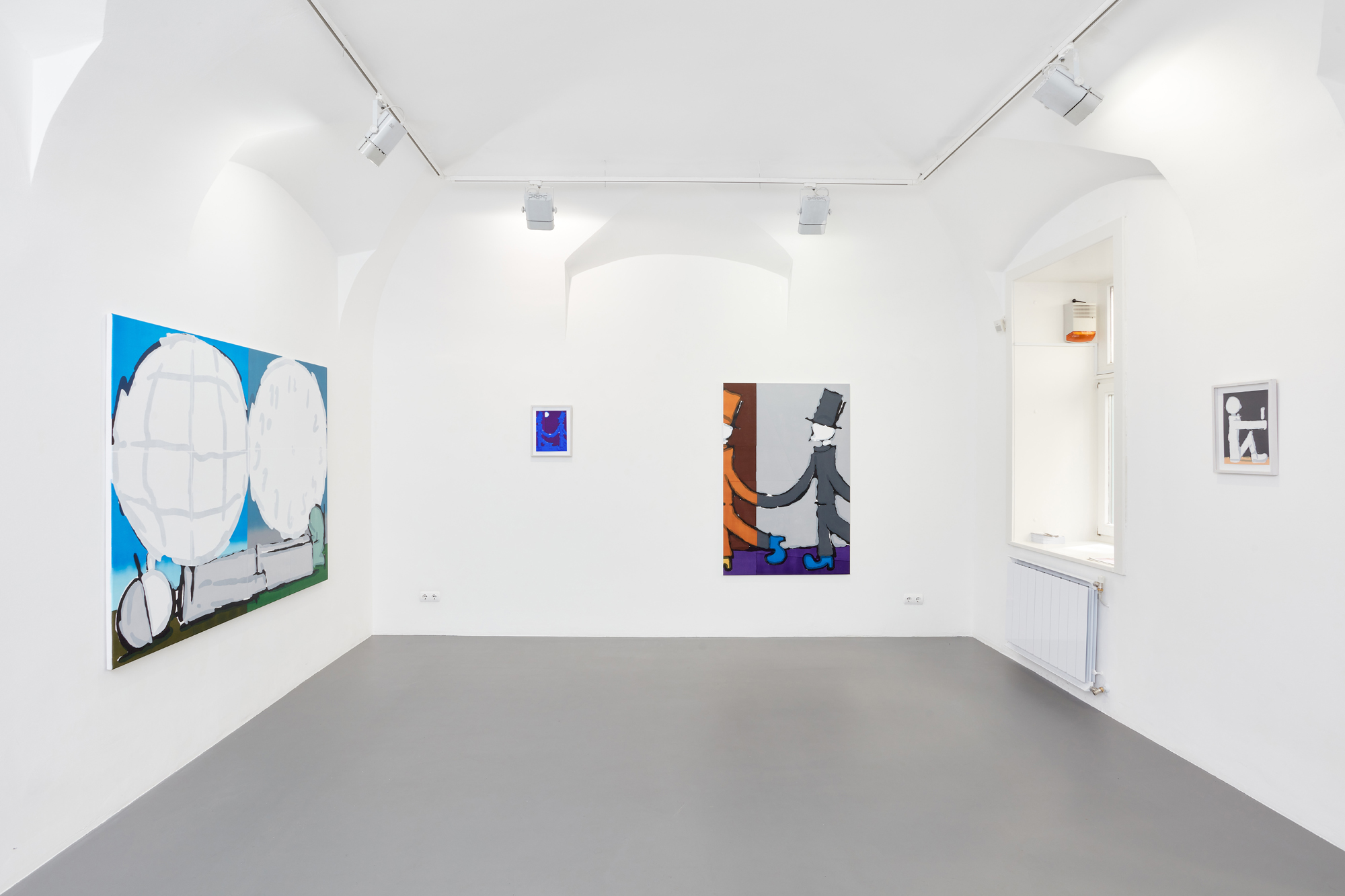 One Way Ticket to Anywhere, Installation view, 2021, Kisterem