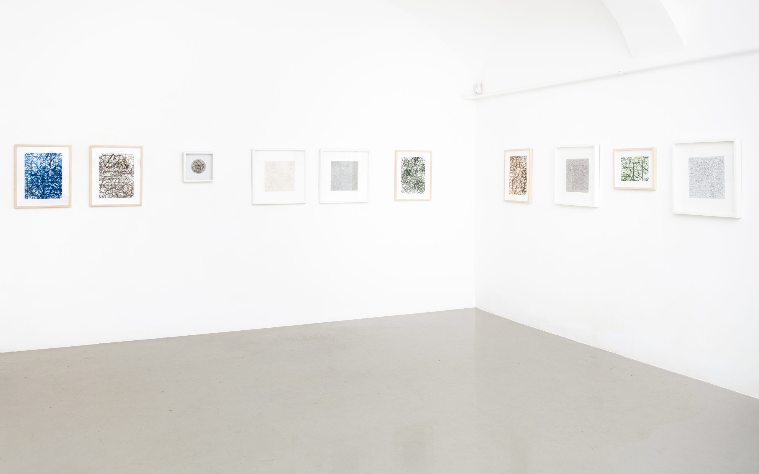 Hardly Readable Works, Installation view, 2022, Kisterem