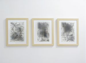 Exhibition of Gergő Szinyova, installation view, 2012