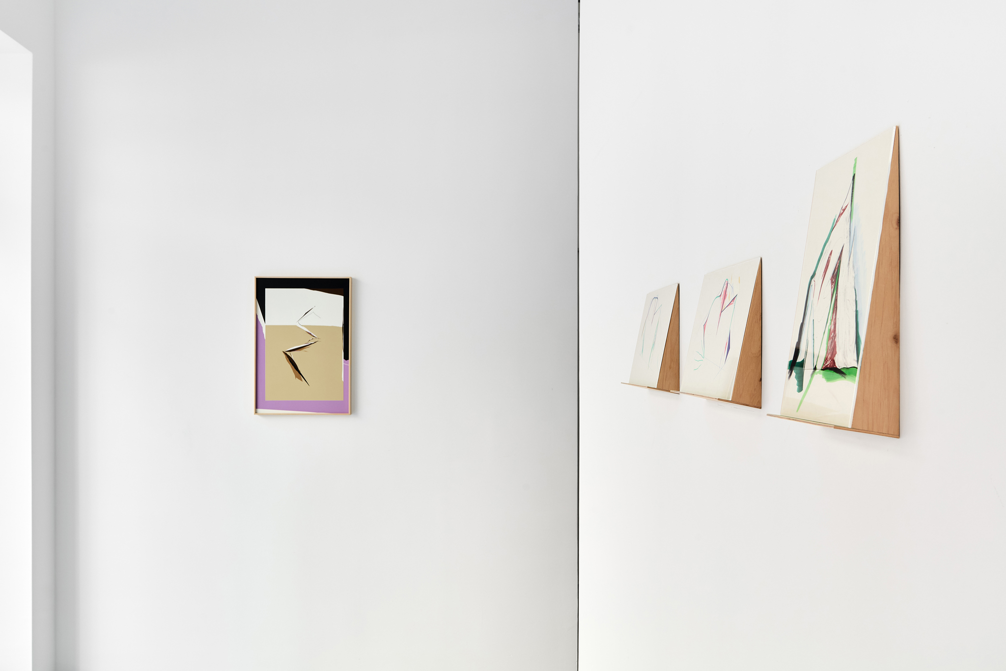 Foliage Head, installation view, 2026