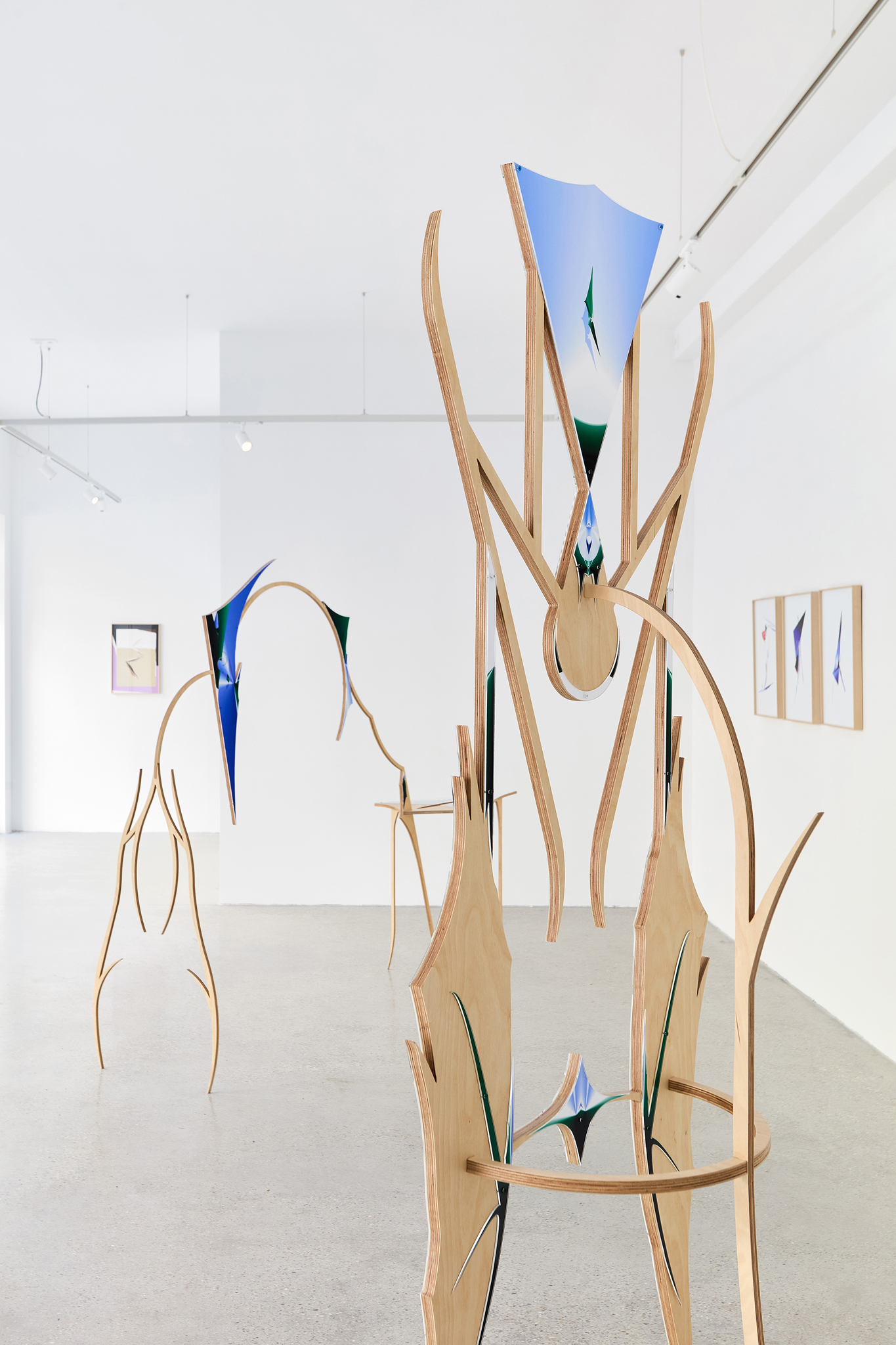 Foliage Head, installation view, 2026