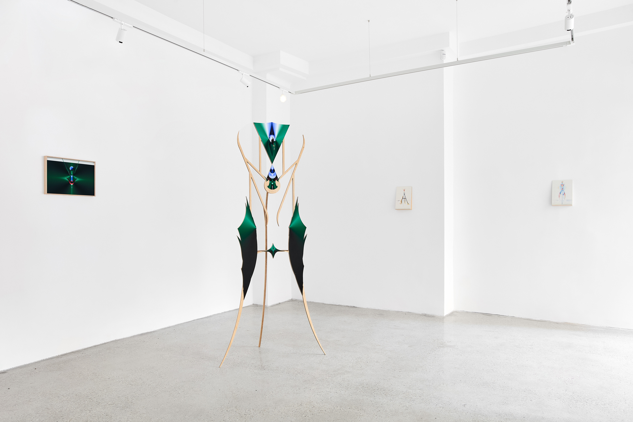 Foliage Head, installation view, 2026