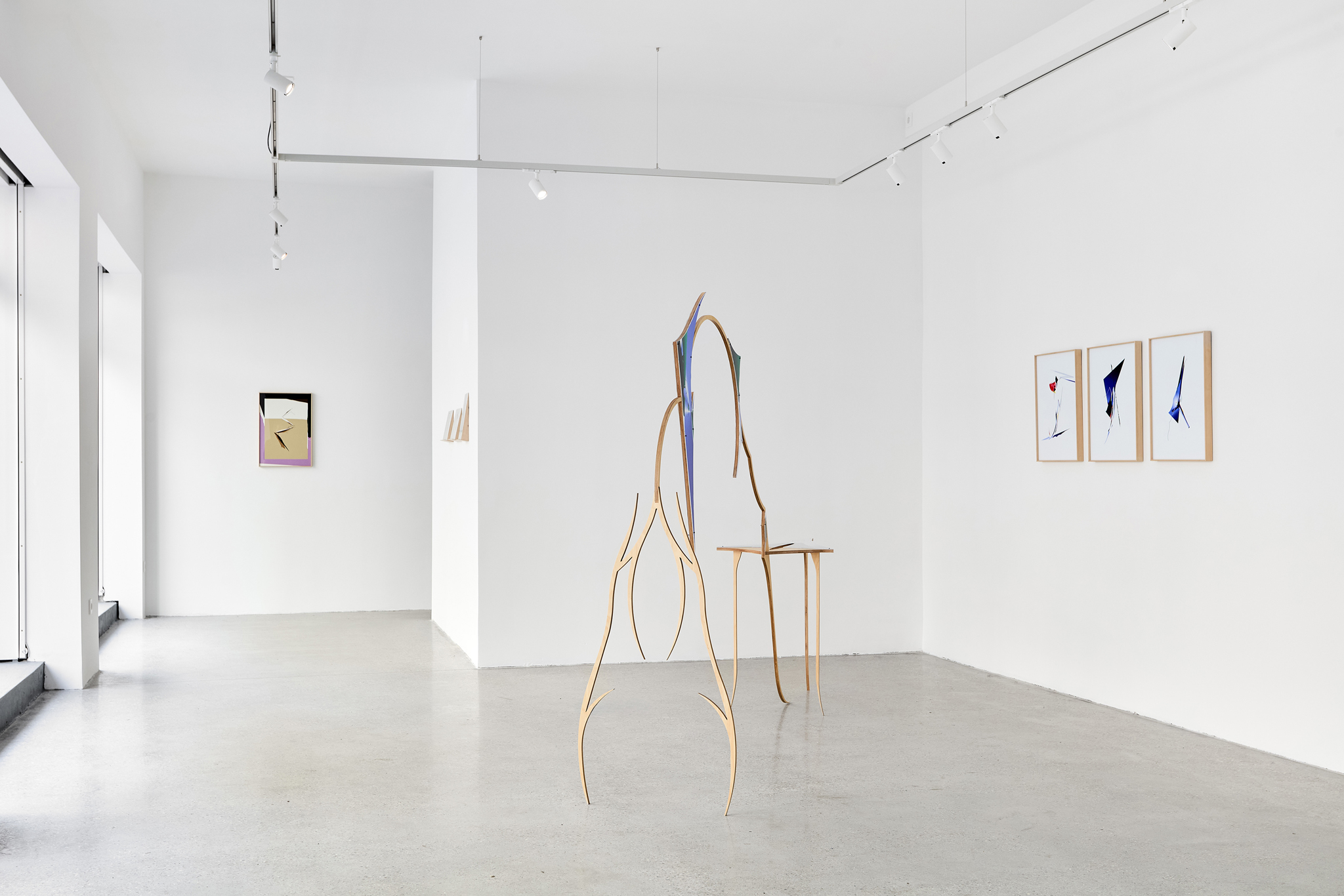 Foliage Head, installation view, 2026