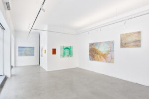 Kateryna Aliinyk, Dominika Trapp: ‘we swallowed an air like earth…’, installation view, 2026